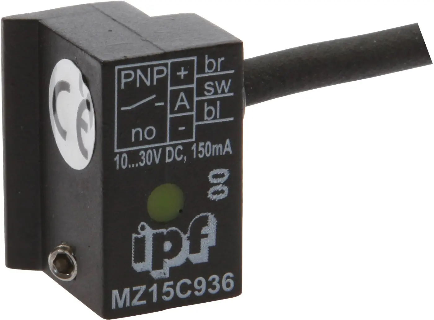 Produktfoto 1 von ipf Electronic MZ15C936, Sensor Magnetisch, Zylinder, Trapez-Nut, 14x20x14mm
