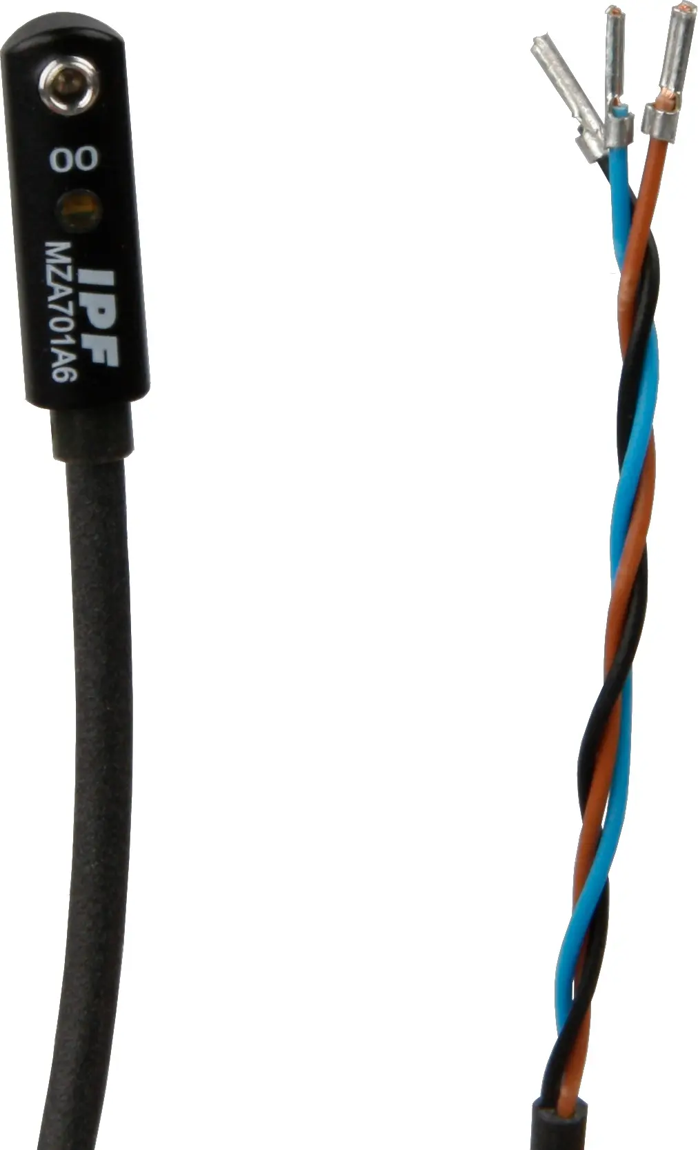 Produktfoto 1 von ipf Electronic MZA701A6, Sensor Magnetisch, Zylinder, 6,2mm T-Nut, 4,3x19x6,2mm,
