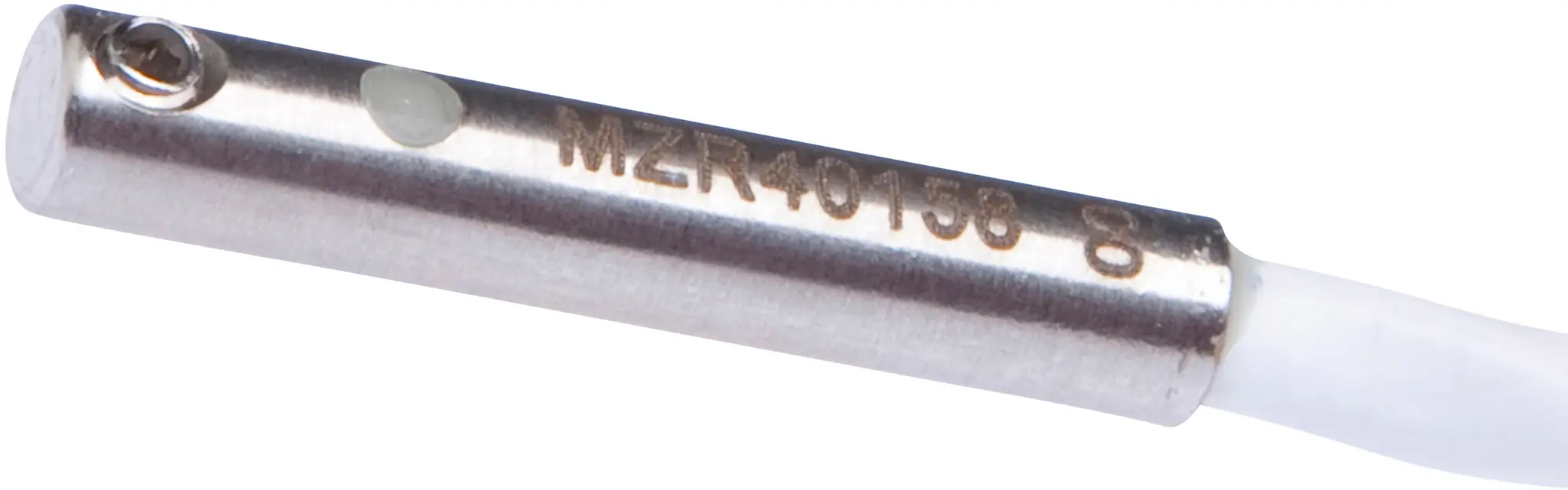 Produktfoto 1 von ipf Electronic MZR40158, Sensor Magnetisch, Zylinder, 3,75mm Rundnut, Ø3,6mm 20l