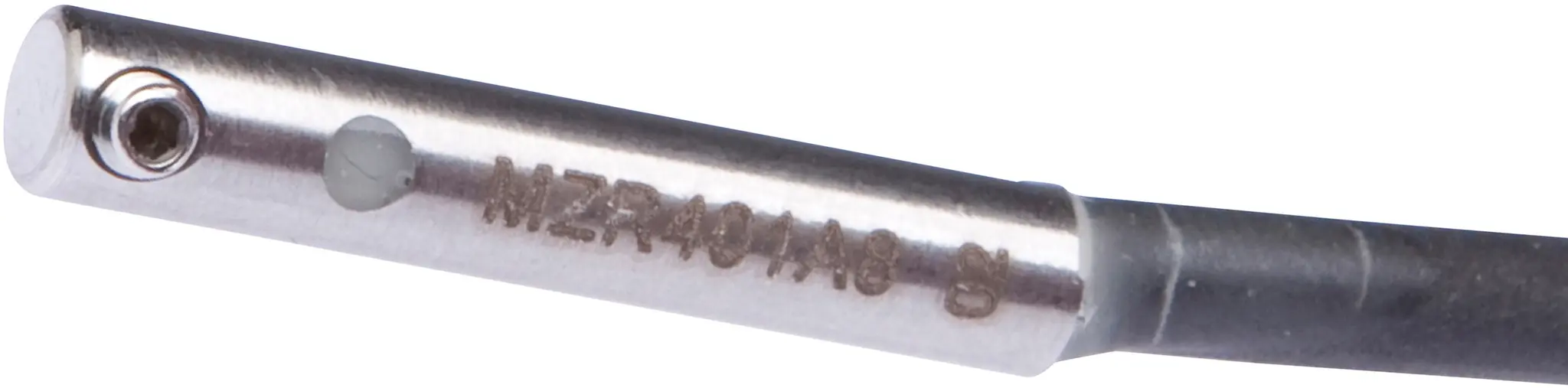 Produktfoto 1 von ipf Electronic MZR401A8, Sensor Magnetisch, Zylinder, 3,75mm Rundnut, Ø3,6mm 20l