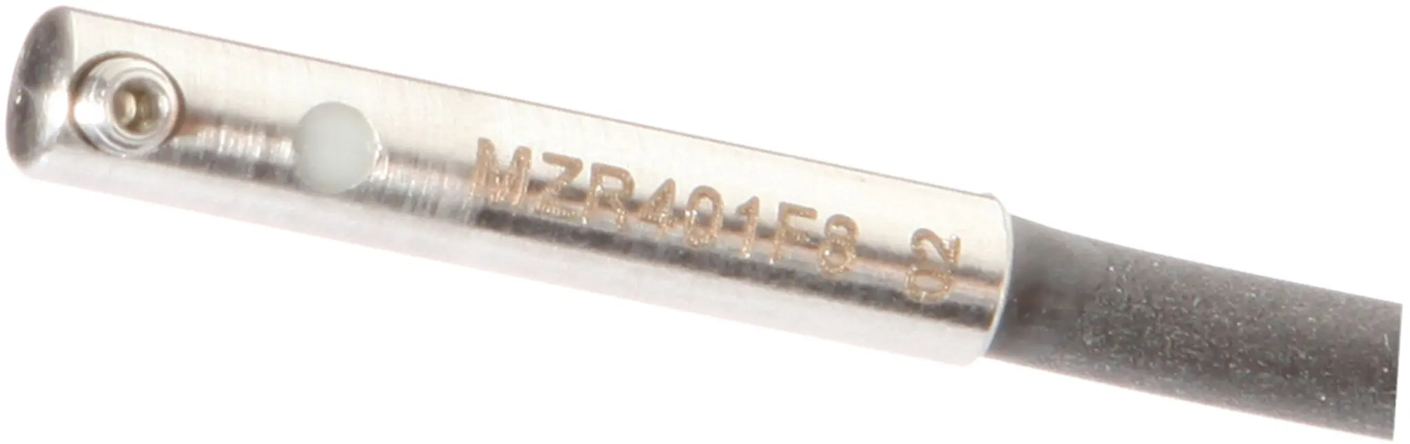 Produktfoto 1 von ipf Electronic MZR401F8, Sensor Magnetisch, Zylinder, 3,75mm Rundnut, Ø3,6mm 20l