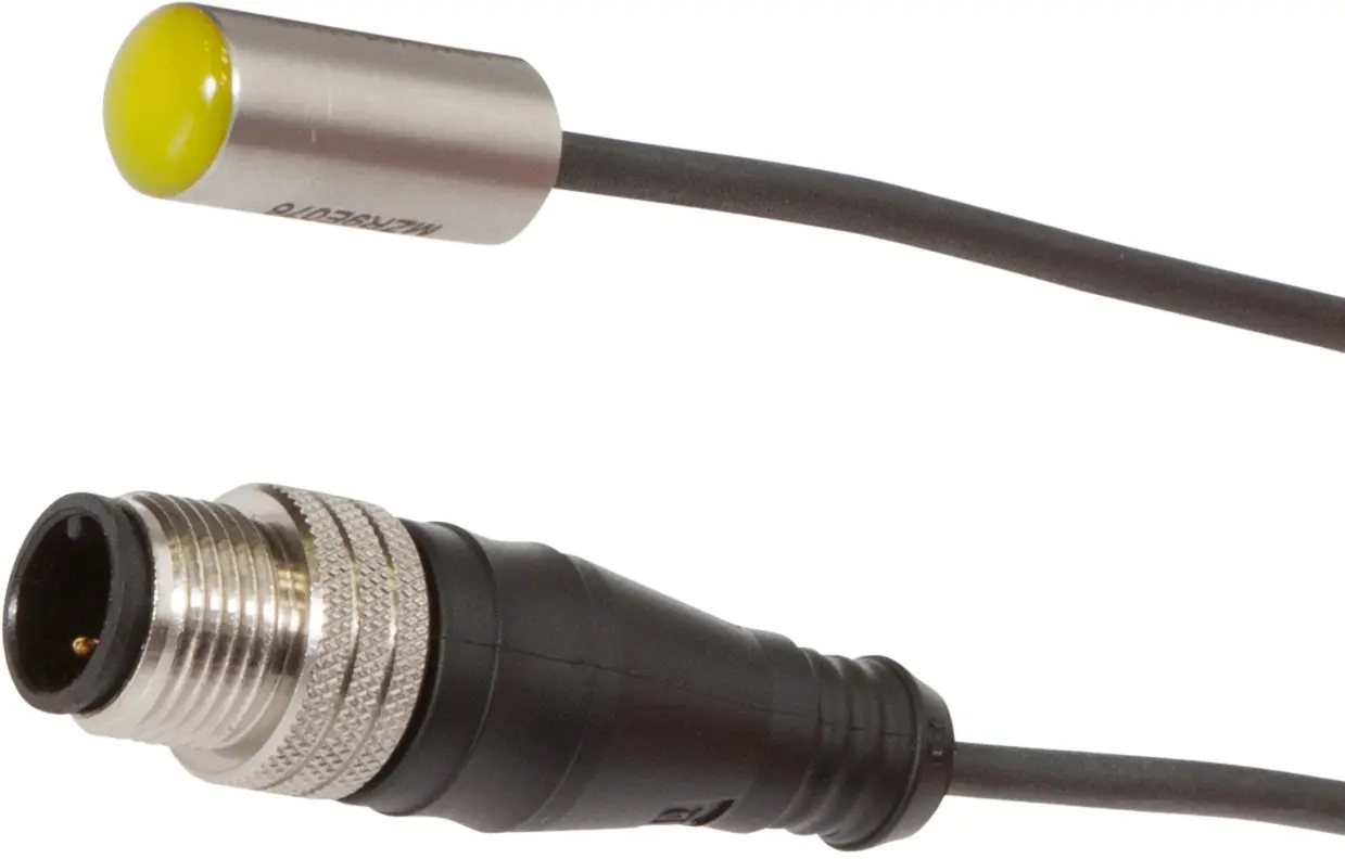 Produktfoto 1 von ipf Electronic MZR9E076, Sensor Magnetisch, Zylinder, 9mm Rund, Ø9mm 20lang
