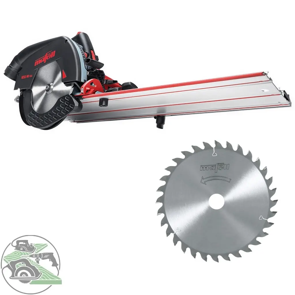 Produktfoto 1 von Mafell Kappschienen-Säge KSS60cc 230V 1800W Karton + HM Sägeblatt