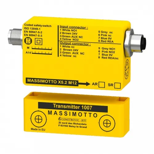 Produktfoto 1 von COMITRONIC-BTI Massimotto X5 M12 AR, Sicherheitsschalter