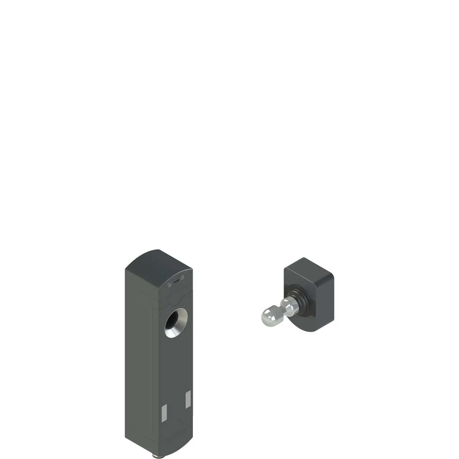 Produktfoto 1 von Pizzato NS D4AZ1SMK-F41, Sicherheits-Schalter mit Zuhaltung Serie NS, mit Betätiger