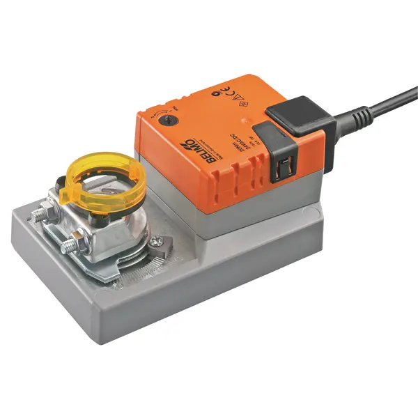 Produktfoto 1 von Belimo SMD24A, Superschnellläufer-Drehantrieb, 16 Nm, AC/DC 24 V, Auf/Zu