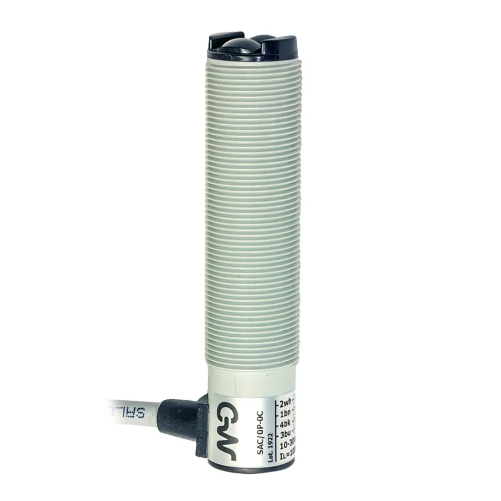 Produktfoto 1 von MD Micro Detectors SA8/0P-0C, Optischer Sensor M18 M18 Diffus 1000mm PNP NO/NC