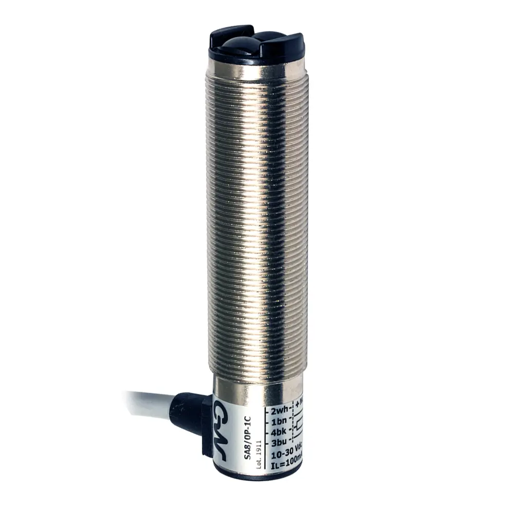 Produktfoto 1 von MD Micro Detectors SAC/0P-1C, Optischer Sensor M18m18 Retroreflektierend 6m