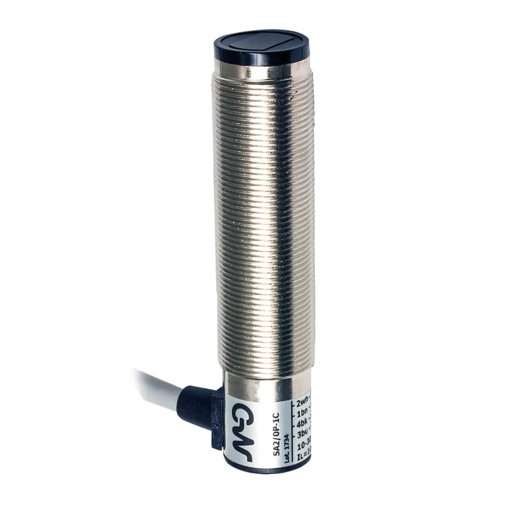 Produktfoto 1 von MD Micro Detectors SA6/0N-1C, Optischer Sensor M18 M18 Diffus 400mm NPN NO/NC