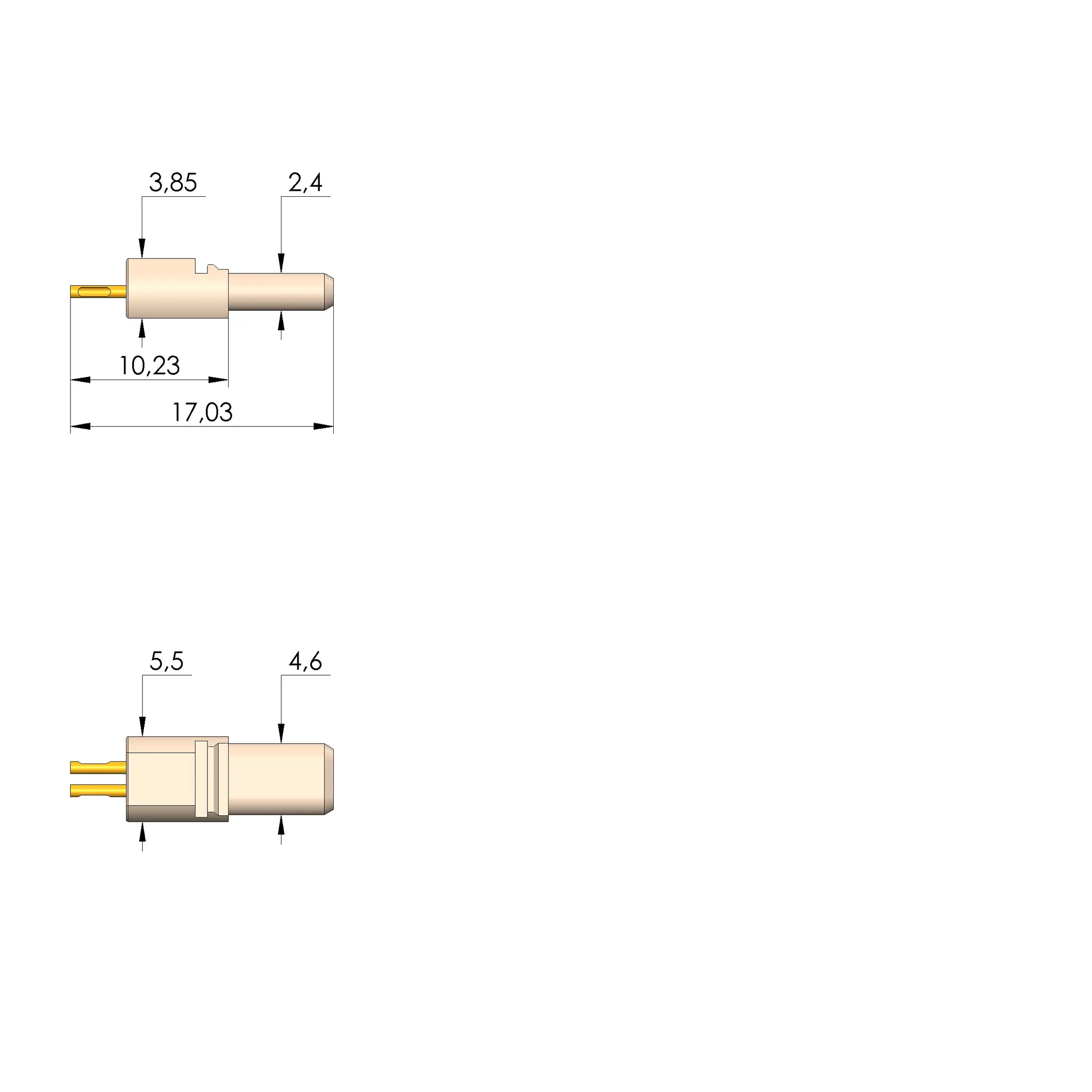 Produktfoto 1 von Ingun SE-804 MTD, Stecker für HFS-804