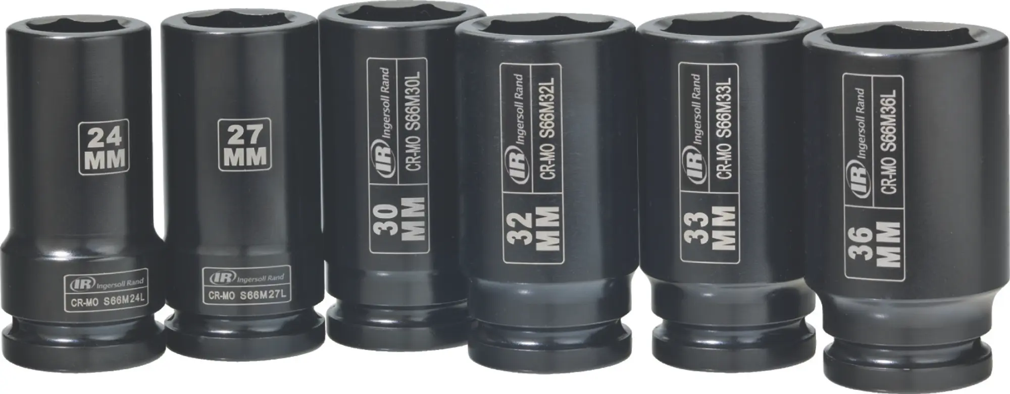 Produktfoto 1 von Ingersoll SK6M6LN, Rand Steckschlüsselsatz Lang SK6M6LN 3/4"-Antrieb 6 tlg