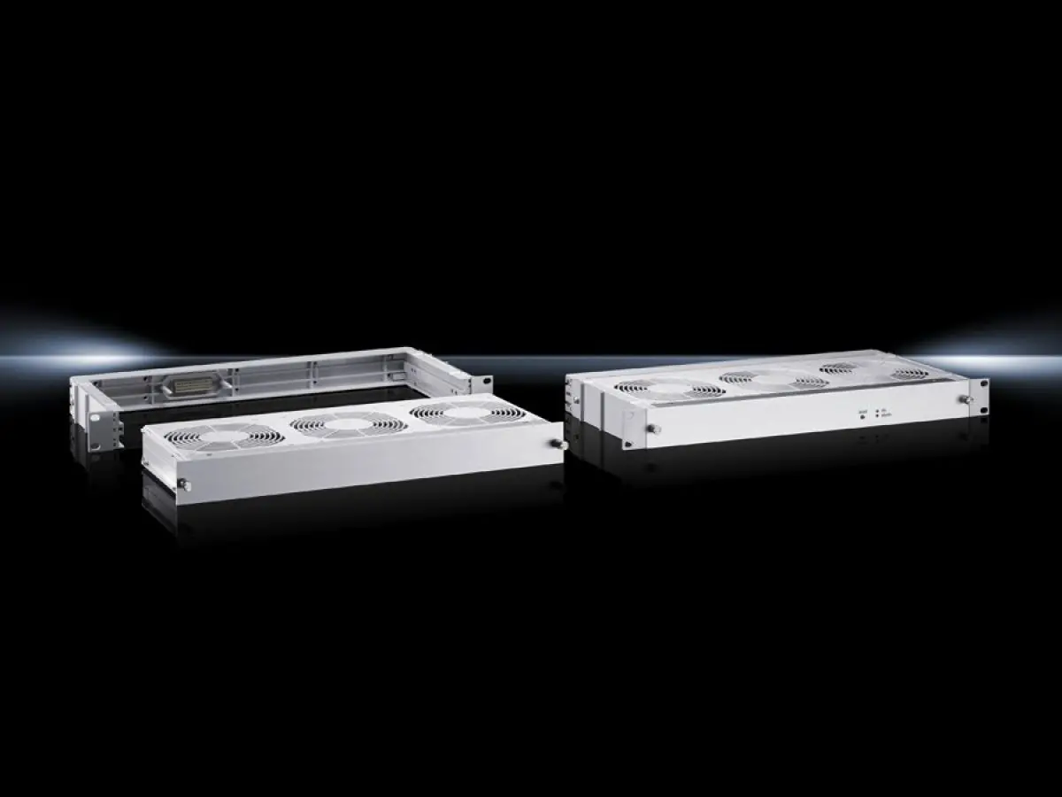 Produktfoto 1 von Rittal SK 3350.230, 3350230 Vario rack-mounted fans for 482.6 mm (19") Air throughput 320 – 480 m³/h