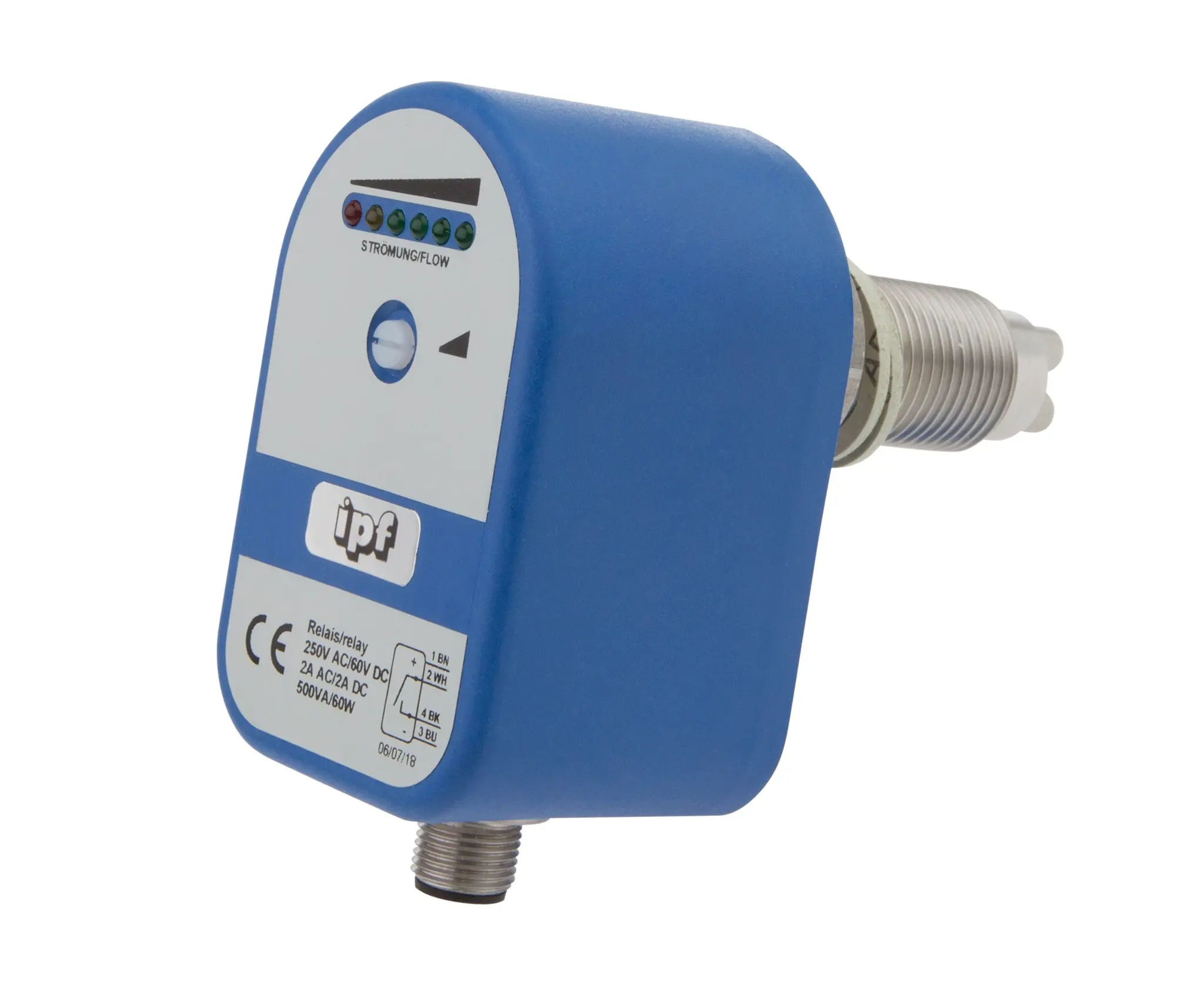 Produktfoto 1 von ipf Electronic SL450824, Sensor Strömung, Luft, kalorimetrisch, 78x108x50mm