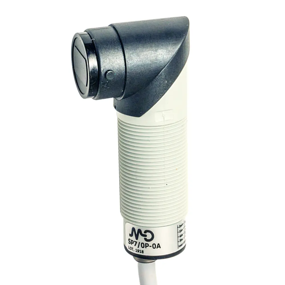 MD Micro Detectors SP7/0P-0A, Optischer Sensor M18 400mm L/D