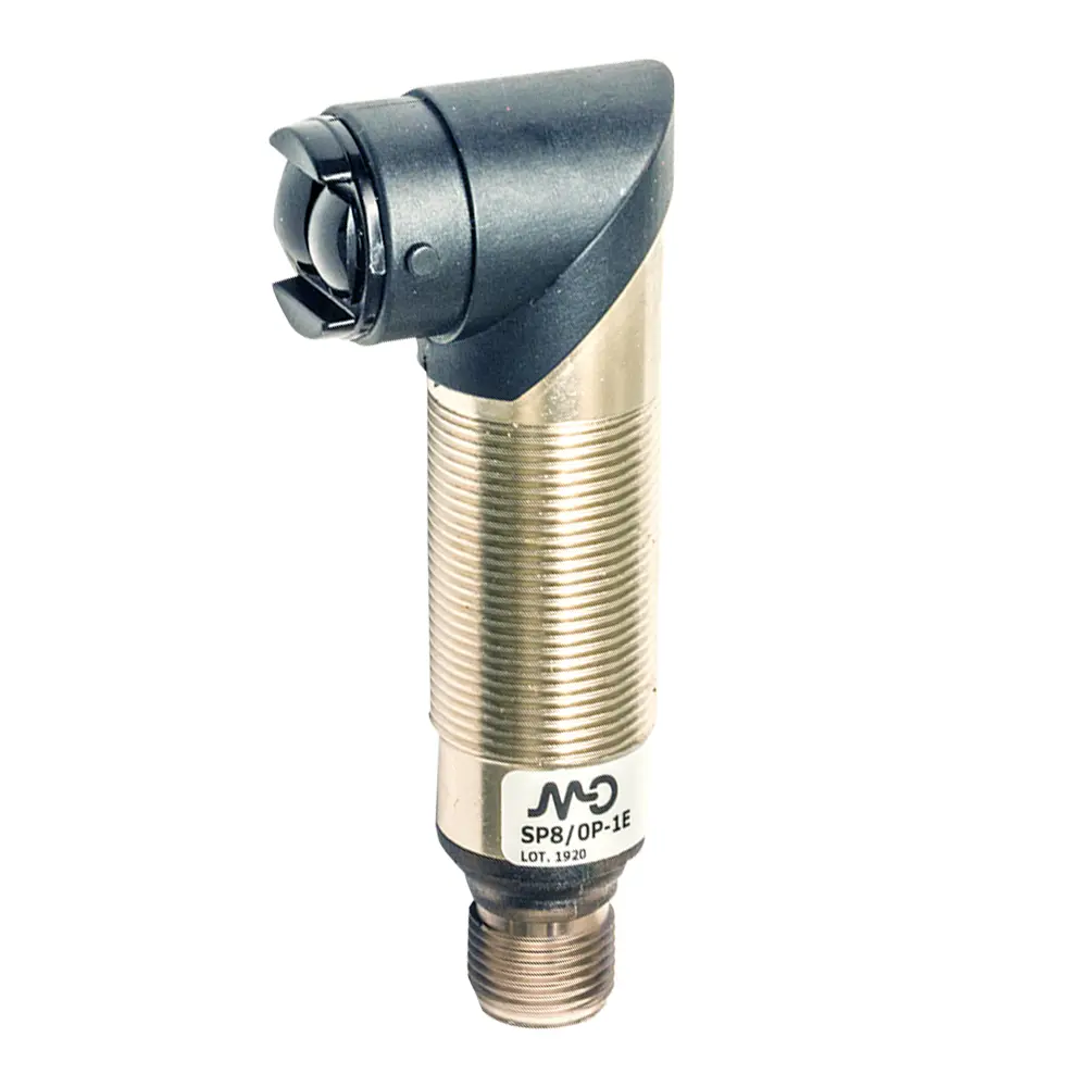 Produktfoto 1 von MD Micro Detectors SP8/0P-1E, Optischer Sensor M18 800mm L/D mit einstellb