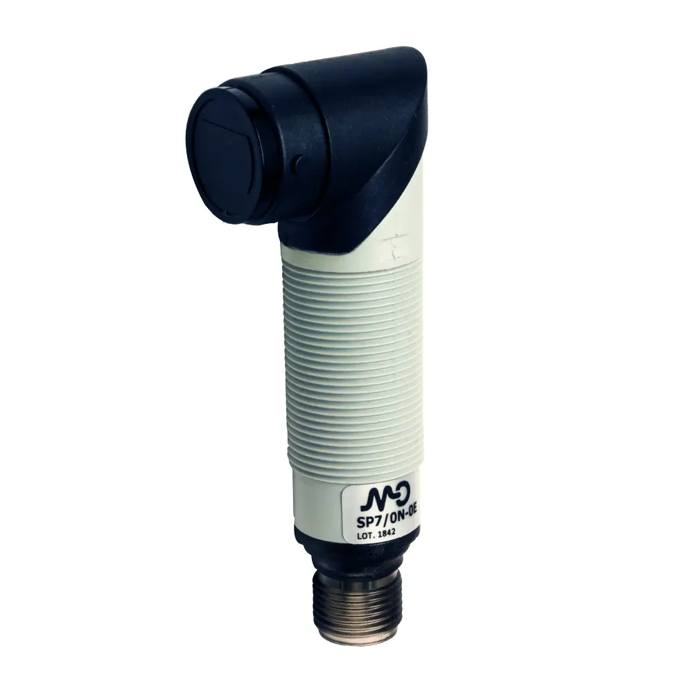 MD Micro Detectors SP7/0P-0E, Optischer Sensor M18 400mm L/D