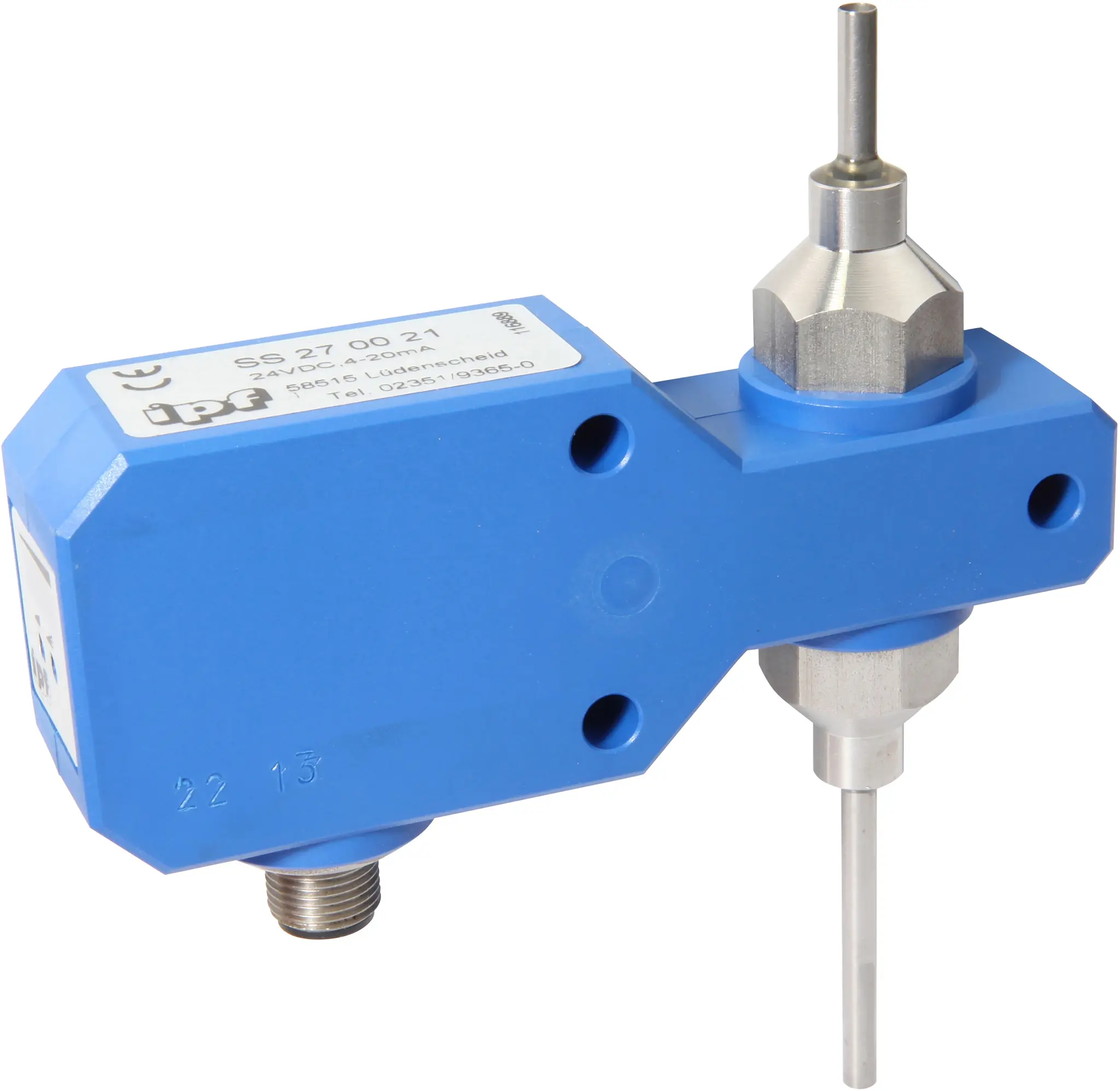 Produktfoto 1 von ipf Electronic SS270021, Sensor Strömung, Wasser, kalorimetrisch, 125x112x27mm