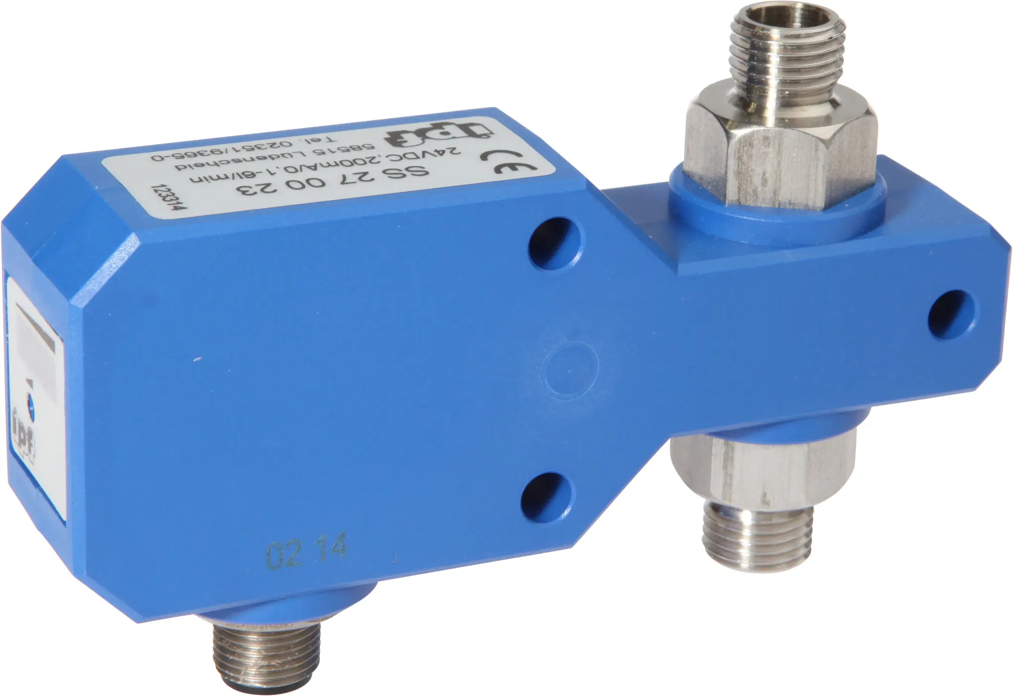 Produktfoto 1 von ipf Electronic SS270023, Sensor Strömung, Wasser, kalorimetrisch, 67x112x27mm