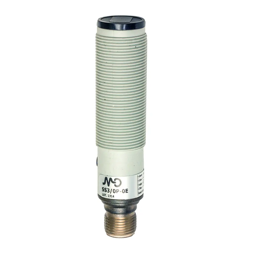 Produktfoto 1 von MD Micro Detectors SS3/0N-0E, Optischer Sensor M18 100mm L/D