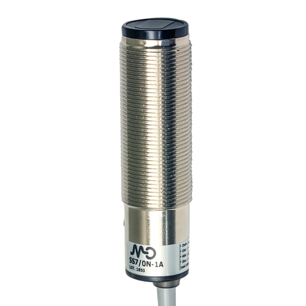 Produktfoto 1 von MD Micro Detectors SS3/0N-1A, Optischer Sensor M18 Diffus 100mm NPN L/D Metall