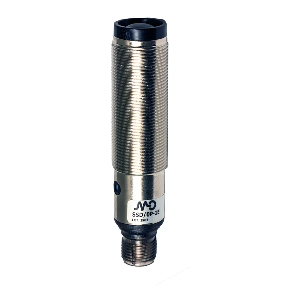 Produktfoto 1 von MD Micro Detectors SSD/0N-1E, Optischer Sensor M18 Empfänger 14m L/D
