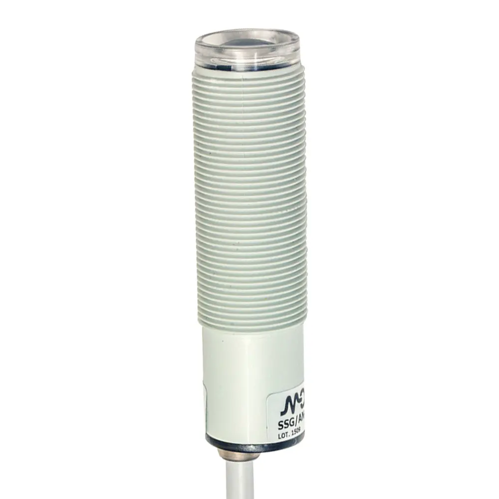 Produktfoto 1 von MD Micro Detectors SSU/00-0A, Optischer Sensor M18 Emitt. ROTE Emission
