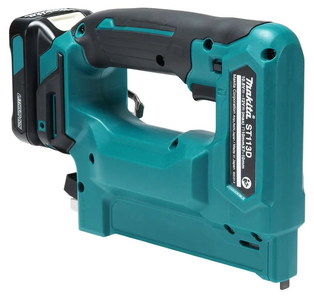 Produktfoto 1 von Makita ST113DSMJ, Akku-Tacker, 12V max , 2x 4,0 Ah und Ladegerät im MAKPAC