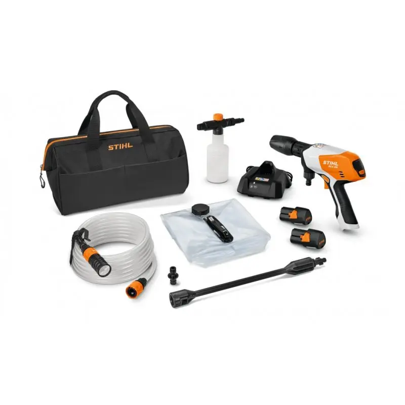 Produktfoto 1 von Stihl RCA 20, Druckreiniger mit 2x Akku AS 2 und Ladegerät AL 1