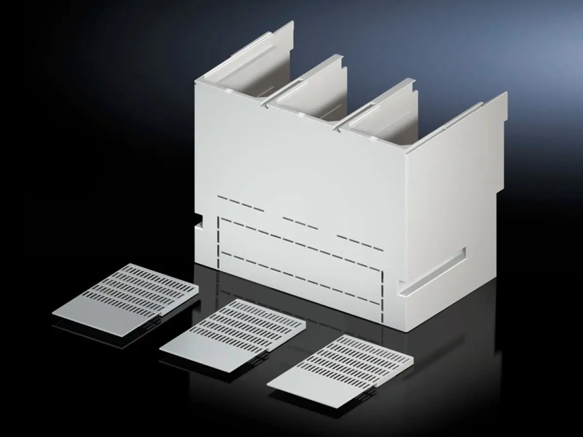 Produktfoto 1 von Rittal SV 9677.790, 9677790 Contact hazard protection cover plate for component adaptors