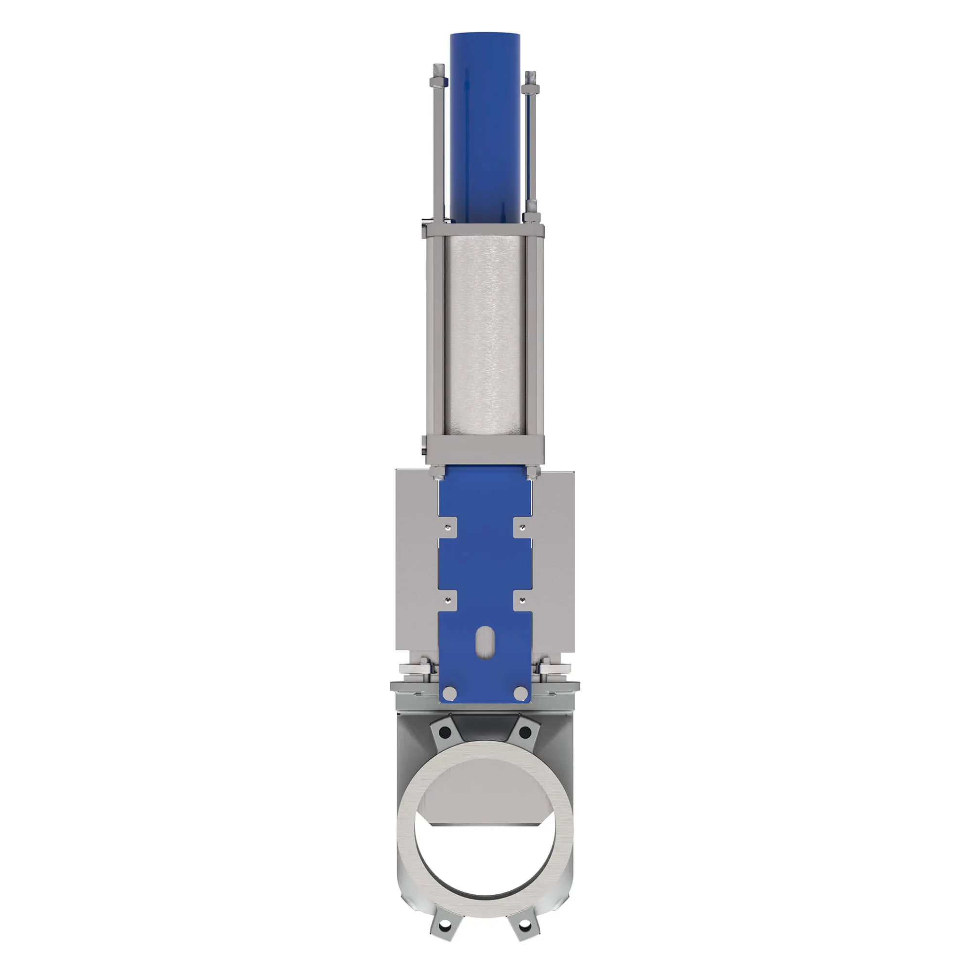 Produktfoto 1 von AKO Armaturen O1257G5050PSCG, Sch&uuml;ttgutschieber