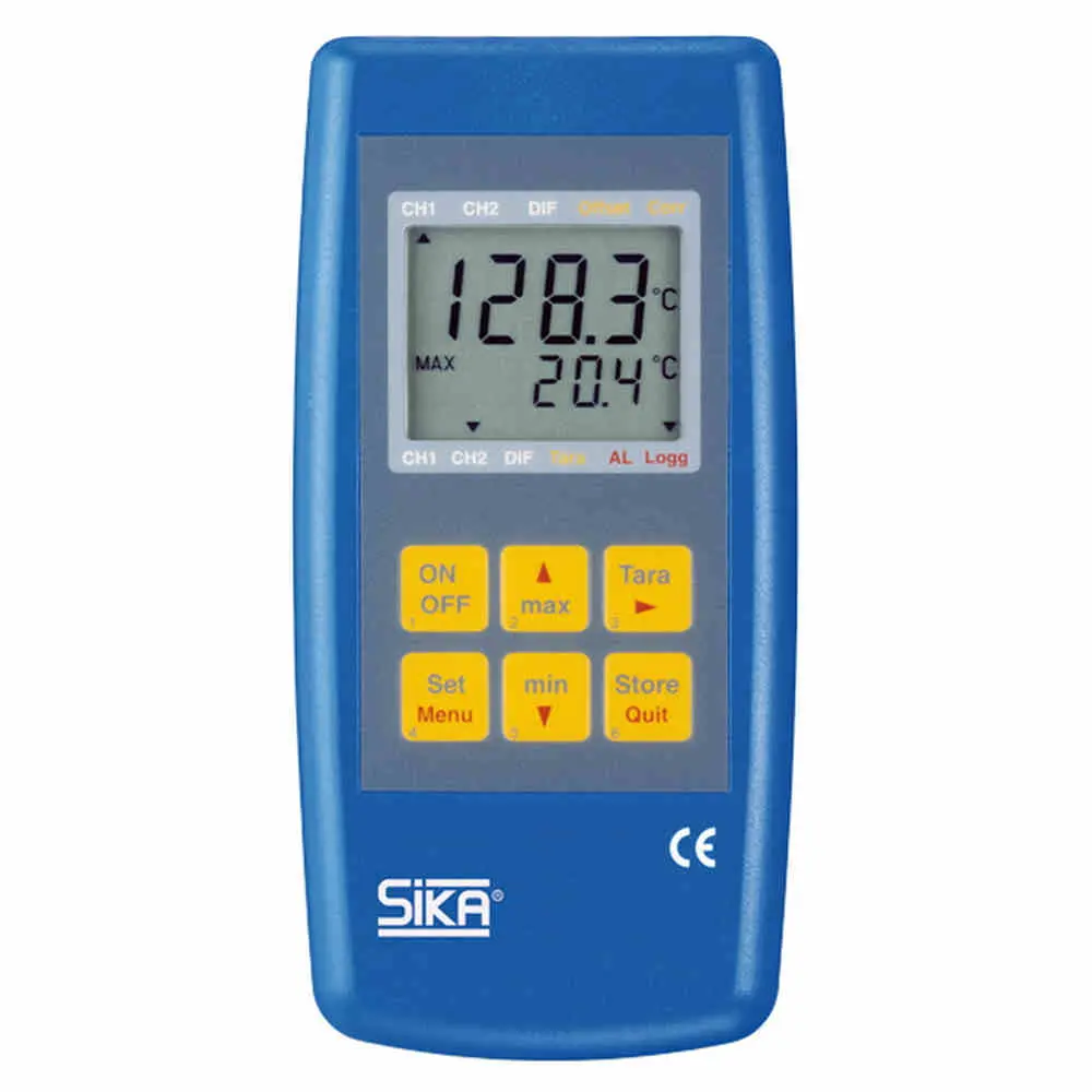 Produktfoto 1 von SIKA EME8GMH3211000, Temperatur-Handmessgerät SIKA MH 3211