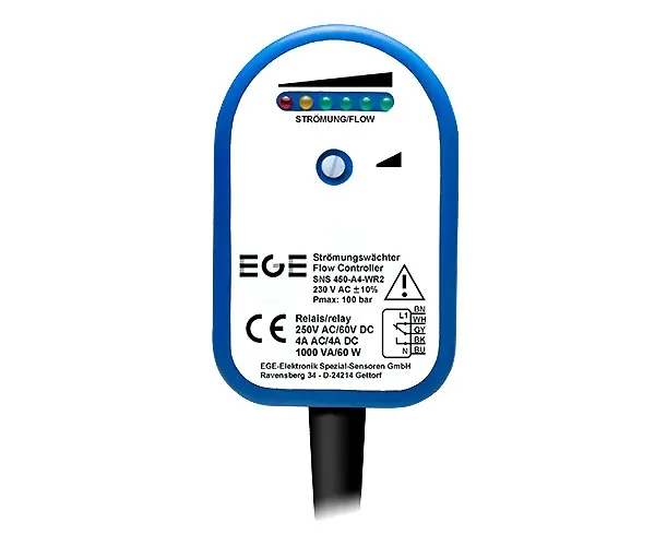 Produktfoto 1 von EGE Elektronik SNS 450-A4-WR2, Sensoren f. Flüssigkeiten mit Elektronik