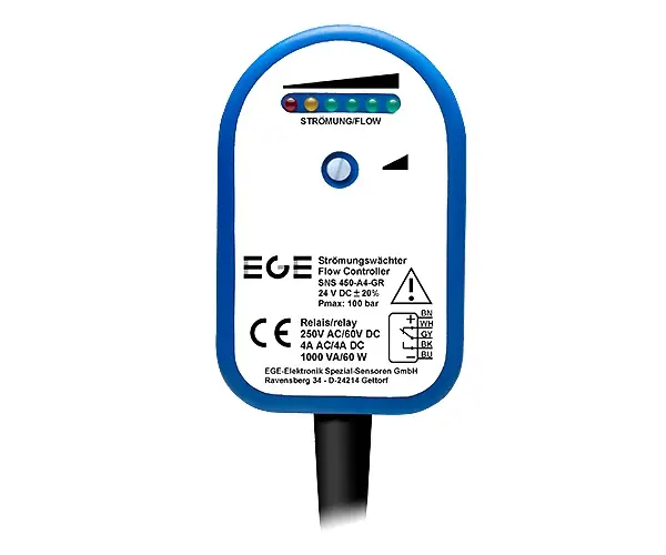 Produktfoto 1 von EGE Elektronik SNS 450-A4-GR, Sensoren f. Flüssigkeiten mit Elektronik