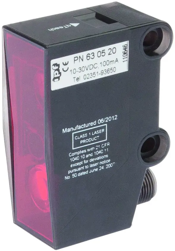 Produktfoto 1 von ipf Electronic PN630520, Sensor Laser, tast-reflex, 23x45x63mm, Laserdiode