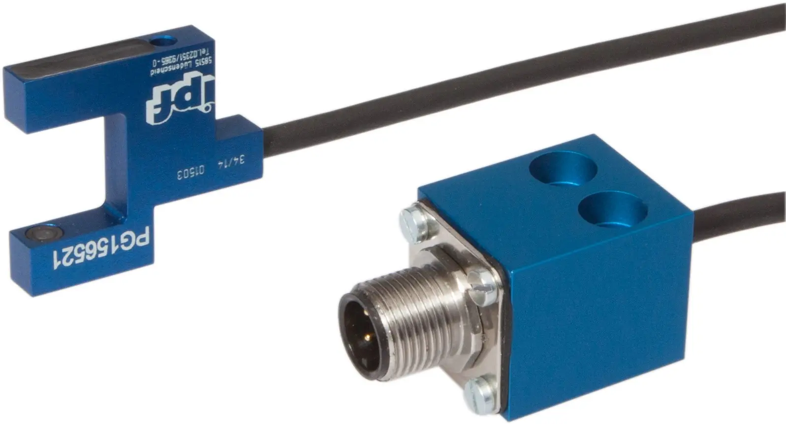 Produktfoto 1 von ipf Electronic PG156521, Sensor Laser, Gabel, 29x6x32mm, Gabelweite 15mm