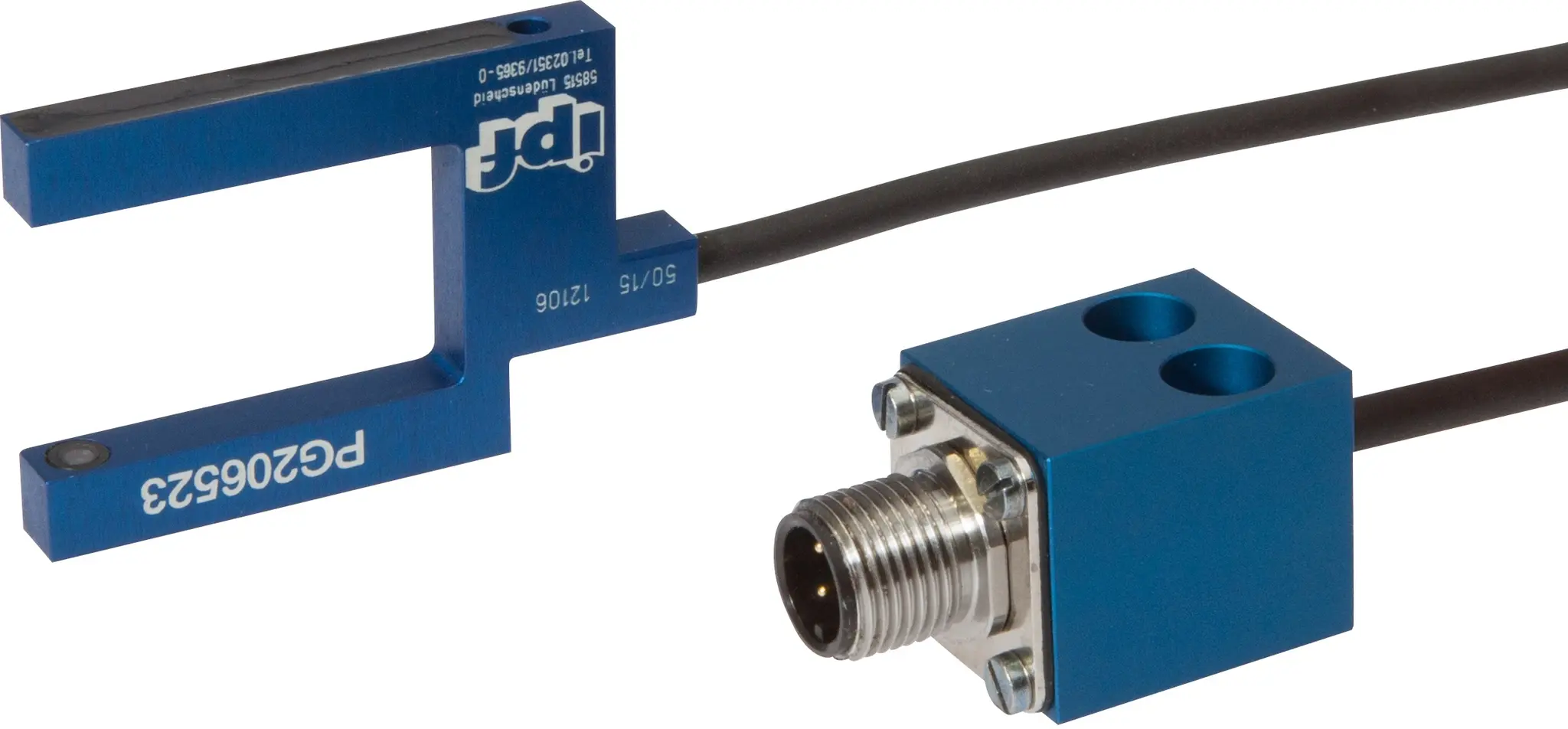 Produktfoto 1 von ipf Electronic PG206523, Sensor Laser, Gabel, 34x6x52mm, Gabelweite 20mm