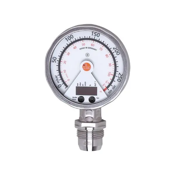 Produktfoto 1 von ifm Electronic PG2897 Frontbündiger Drucksensor mit analoger Anzeige
