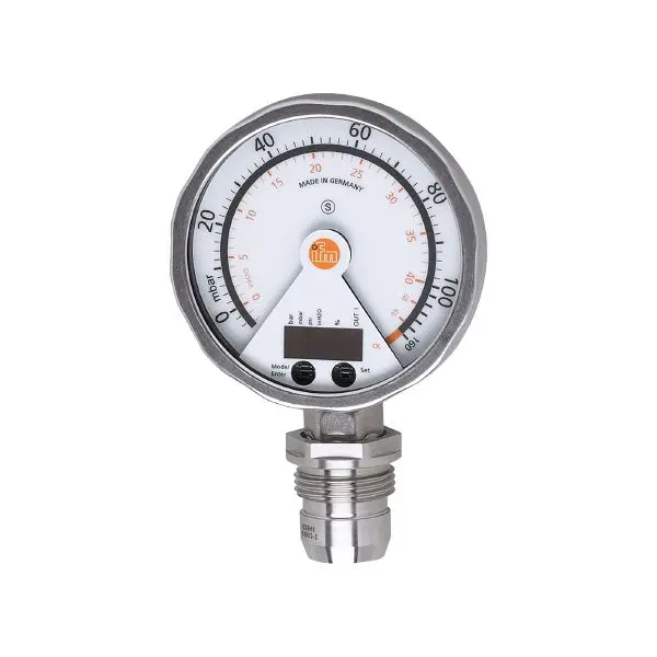 Produktfoto 1 von ifm Electronic PG2893 Frontbündiger Drucksensor mit analoger Anzeige