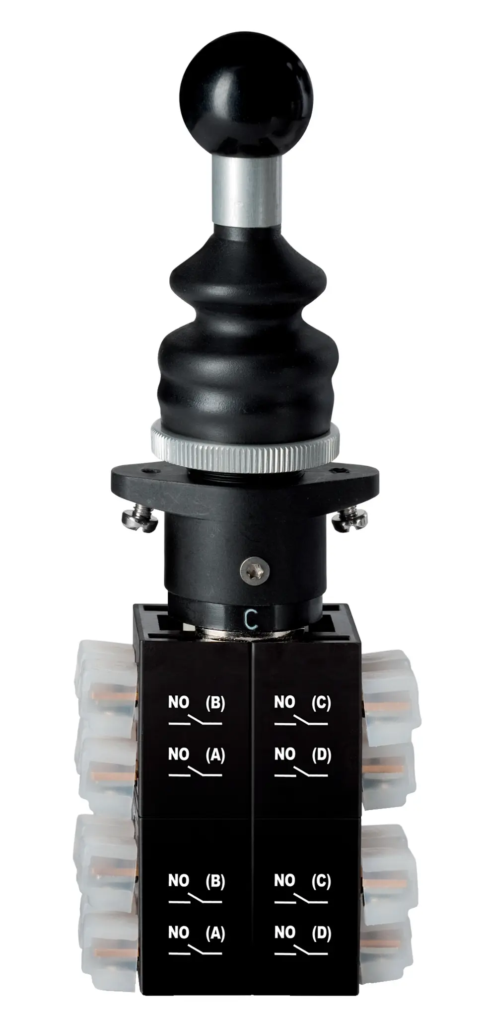 Produktfoto 1 von Schmersal MKTE321 Joystick-Schalter mit Federrückstellung, P/N 101190067