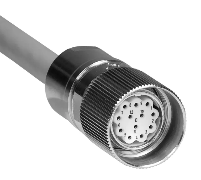 Produktfoto 1 von Schmersal A-K12P-M23-S-G-20M-GY-1-X-X-1-2568/2965 Vorverdrahtetes Kabel