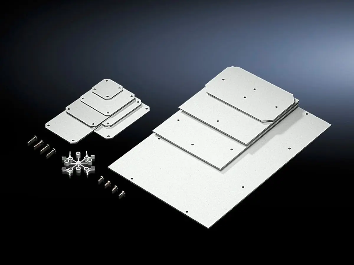 Produktfoto 1 von Rittal PK 9548.000, 9548000 Mounting plate for PK