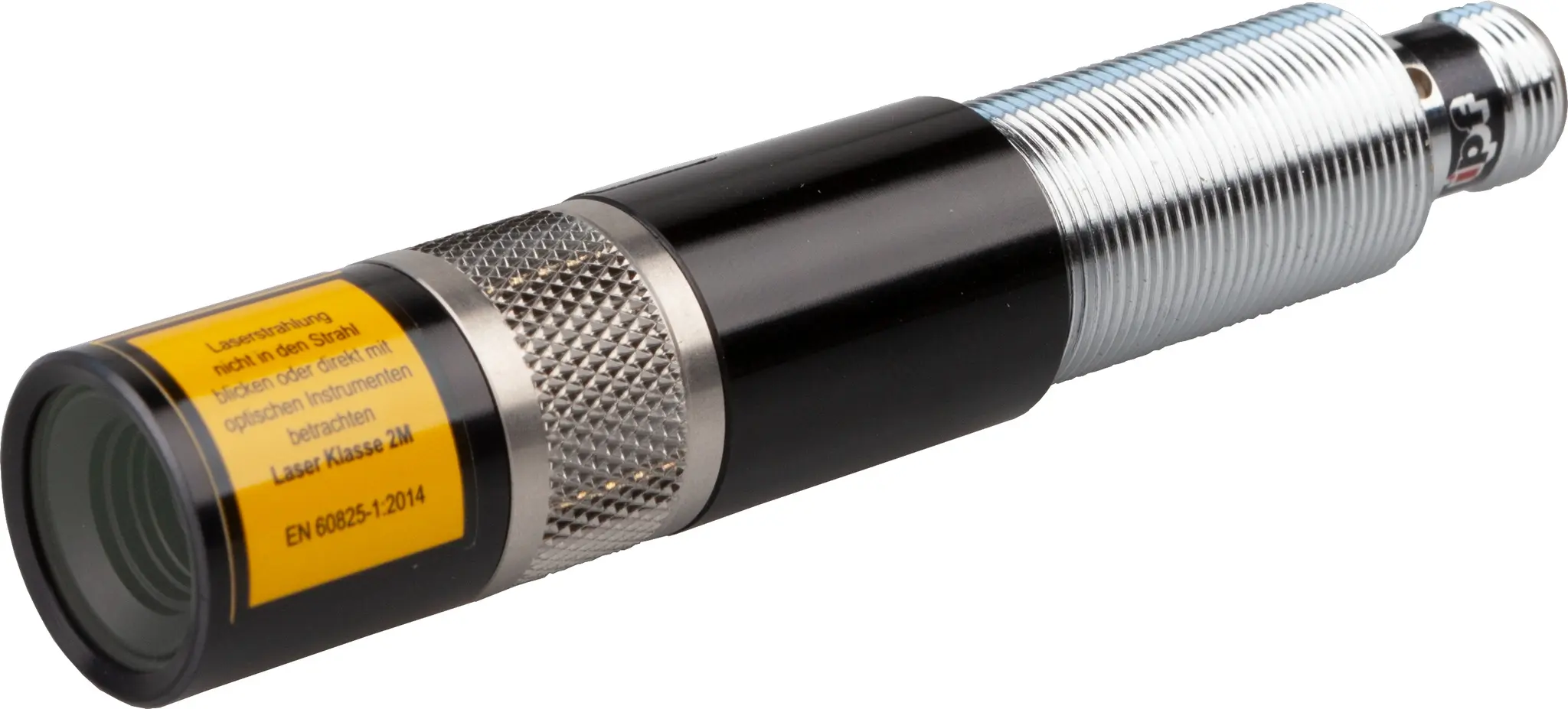 Produktfoto 1 von ipf Electronic PP98E263, Laserpointer, M18x1 108lang, Kreuz, 15°, Laserdiode