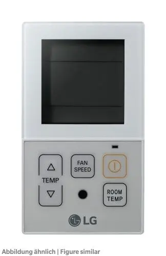 Produktfoto 1 von LG PQRCHCA0QW, Kabelfernbedienung einfach, weiß, für Hotels, Zubehör