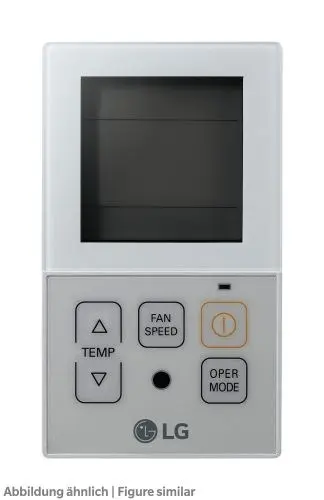 Produktfoto 1 von LG PQRCVCL0QW, Kabelfernbedienung LG PQRCVCL0QW einfach, weiß, Zubehör