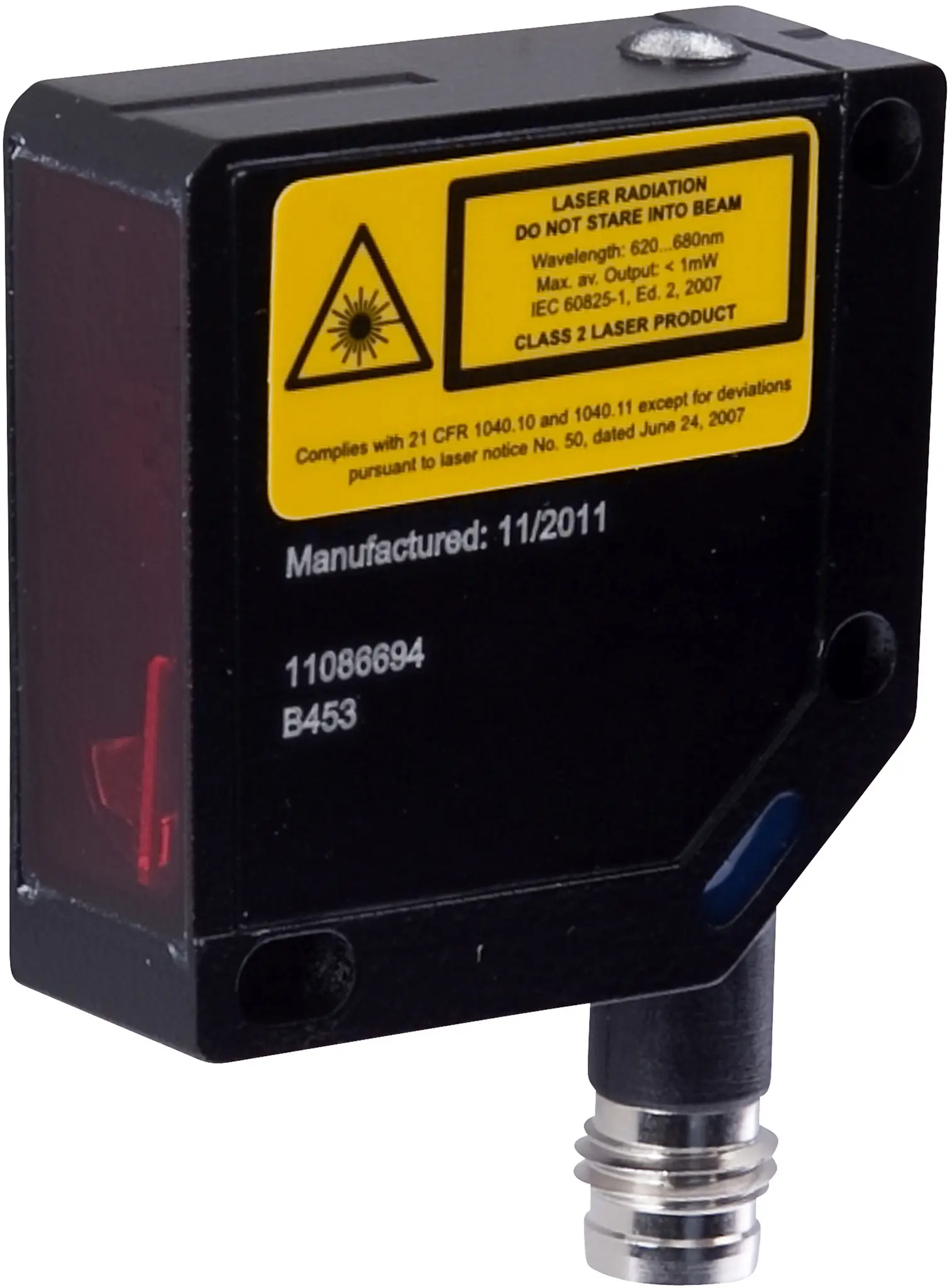 Produktfoto 1 von ipf Electronic PR160470, Sensor Laser, reflex, 48x35x12mm, Laserdiode, Rotlicht,