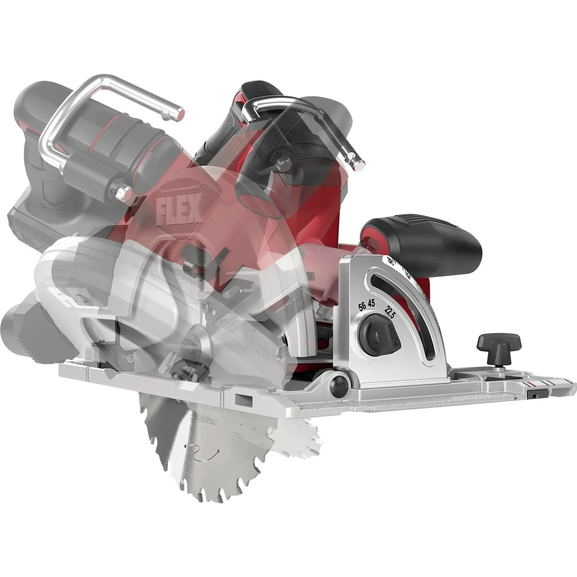 Produktfoto 1 von FLEX Tools 532636, Akku Handkreissäge CS 68 18-EC C ohne Akku & Ladegerät