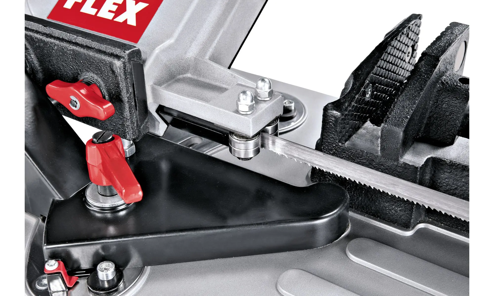 FLEX Tools 390518, Metall Bandsäge SBG 4910 mit schwenkbarem Sägerahmen