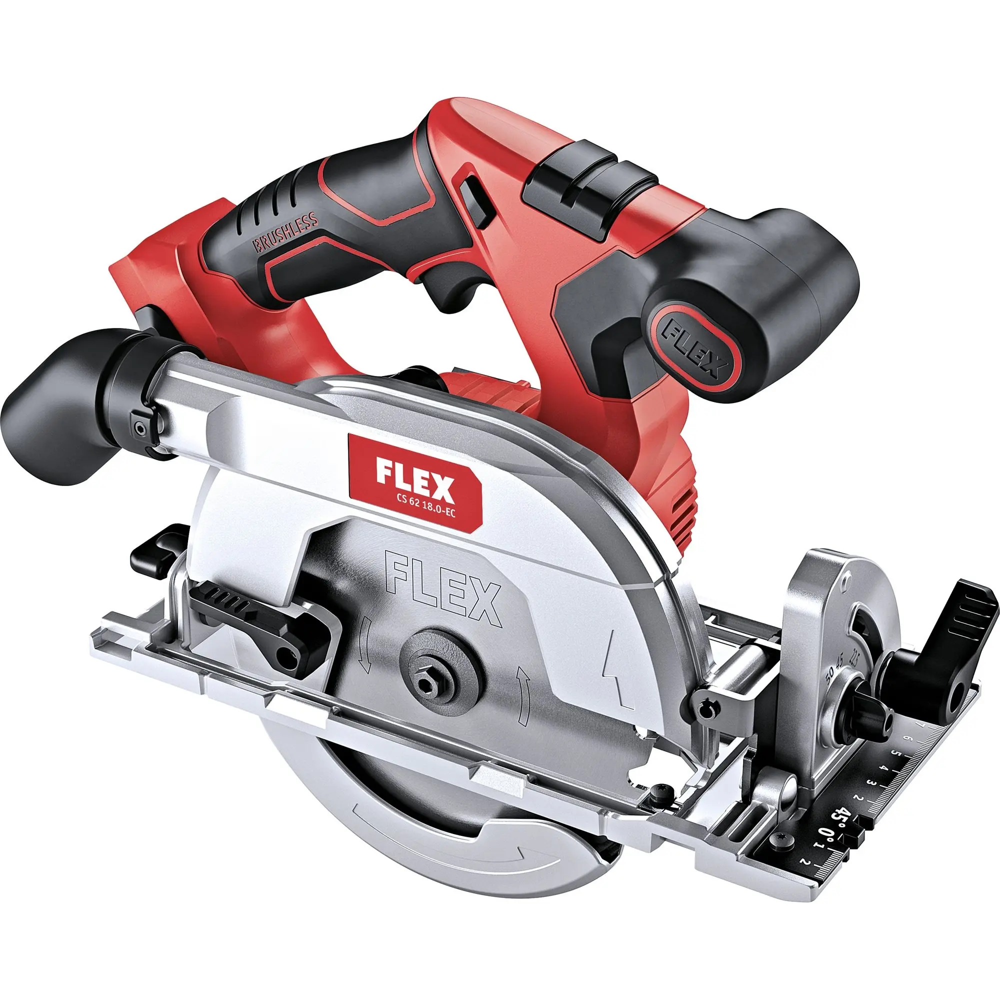 Produktfoto 1 von FLEX Tools 491322, Akku-Handkreissäge CS 62 18.0-EC C ohne Akku & Ladegerät