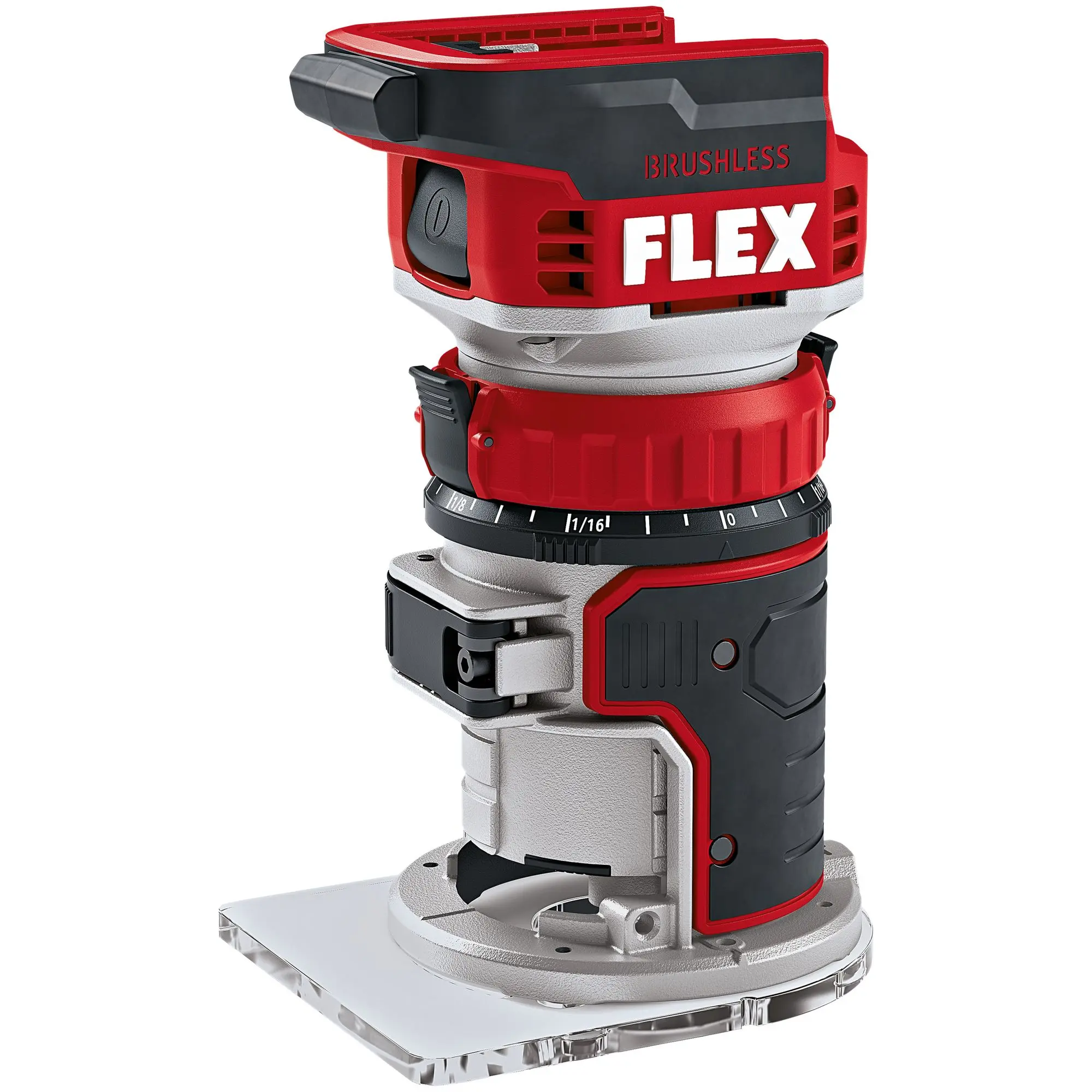 Produktfoto 1 von FLEX Tools 531634, Akku-Kantenfräse CER 18.0-EC ohne Akku & Ladegerät im Karton