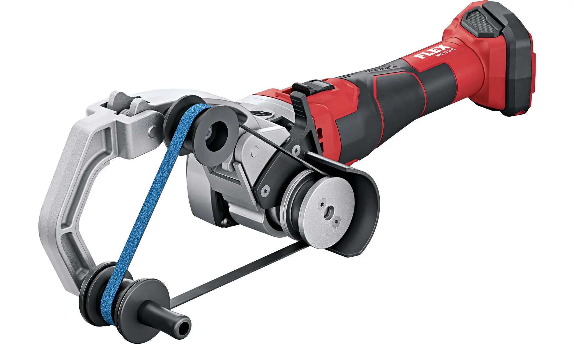Produktfoto 1 von FLEX Tools 532118, Akku-Rohrbandschleifer BRE 50 18-EC C-Set